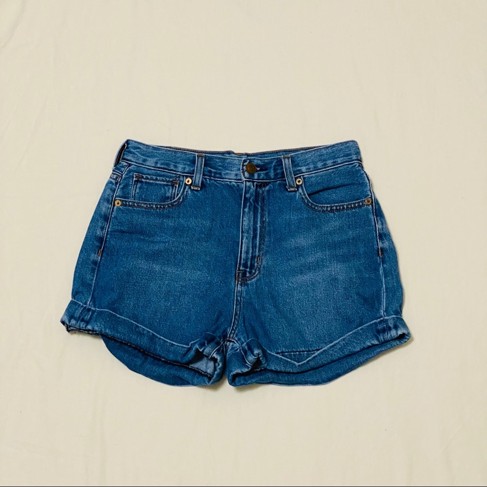 American Eagle Denim Mom Shorts
